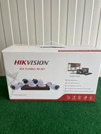 Nieuwe Hikvision CCTV beveiliging camera set met 4 camera’s, Ophalen, Nieuw, Buitencamera