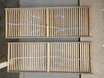 Ikea lattenbodem 140 bij 200 (2 stuks van 70x200) beschikbaar voor biedingen