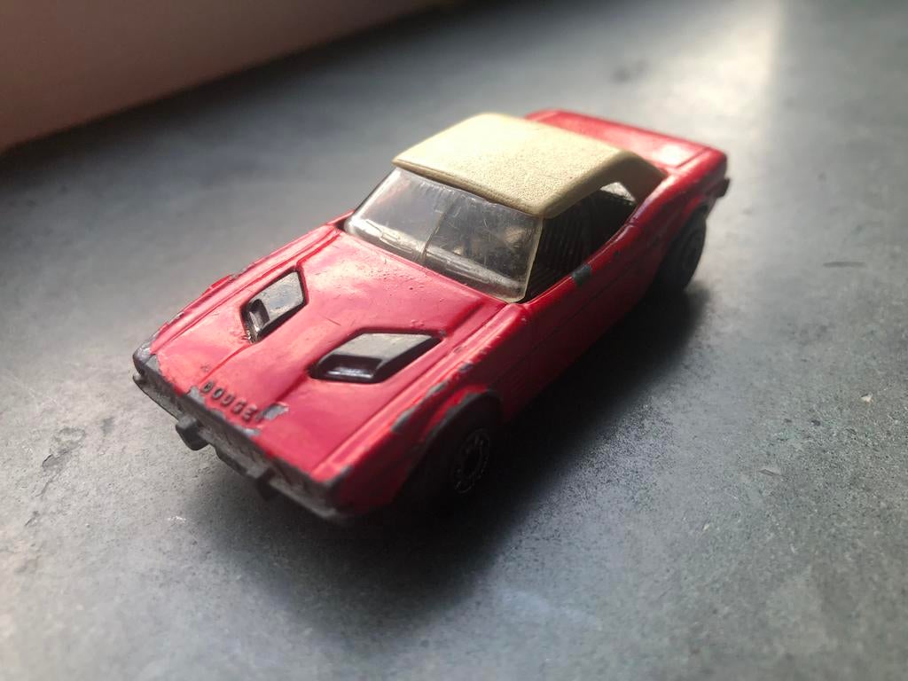 No.1 Dodge Challenger  Matchbox Super Fast 1975, Ophalen of Verzenden, Gebruikt, Auto