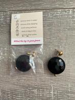 Zwarte Camps & Camps Oorbellen, Overige materialen, Hangers, Zwart, Nieuw