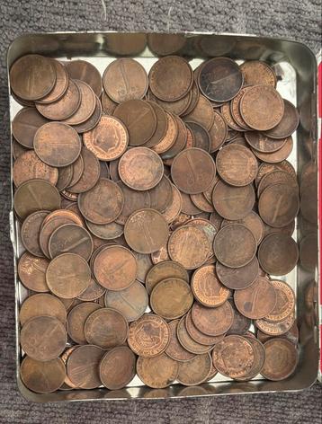 Kistje Wilhelmina 1 cent munten beschikbaar voor biedingen