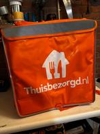 Nieuwe Thuisbezorgd rugtas met thermo interieur, Overige merken, 40 cm of meer, Nieuw, Ophalen of Verzenden