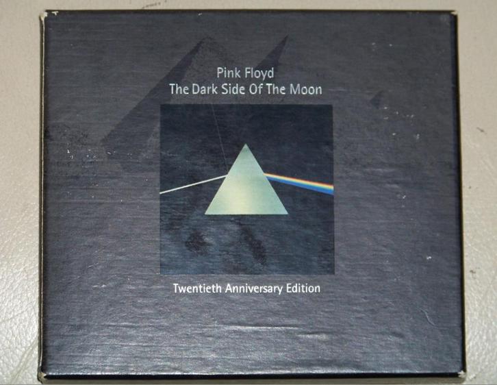 PINK FLOYD - Dark side of the moon ( 20th Anniv box; CD ), Cd's en Dvd's, Cd's | Rock, Zo goed als nieuw, Progressive, Ophalen of Verzenden