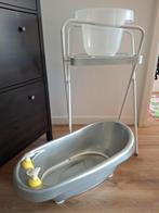 Bebe-Jou badstandaard, bad en tummytub, thermometer, flesjes, Ophalen, Gebruikt, Badje, Bébé-jou