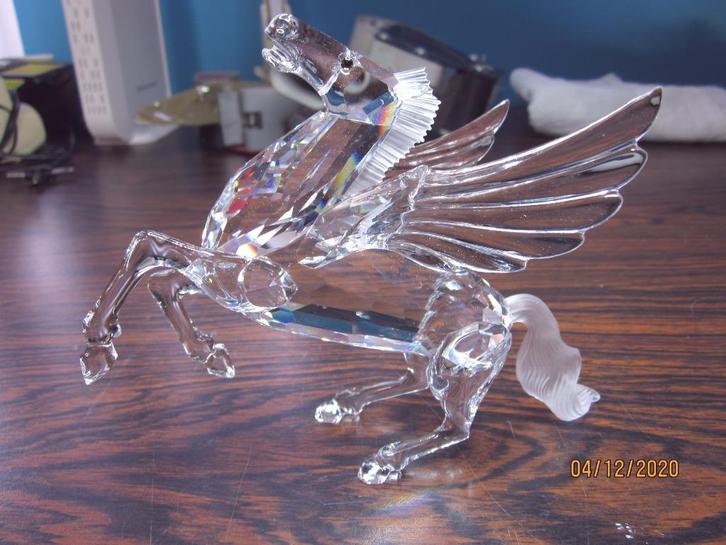 Swarovski jaarstuk Pegasus incl. doos & certificaat, Verzamelen, Swarovski, Nieuw, Figuurtje, Ophalen of Verzenden
