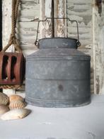 Brocante Franse zinken aasemmer, Antiek en Kunst, Ophalen of Verzenden