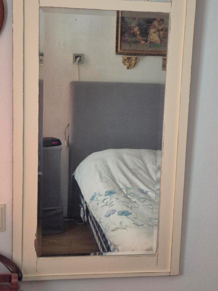 Vintage Spiegel met Schapje, Huis en Inrichting, Woonaccessoires | Spiegels, Ophalen