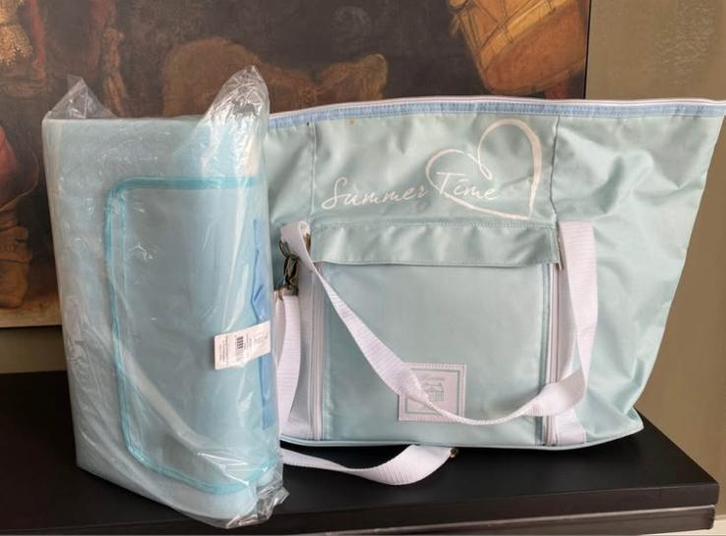 Nieuwe picknicktas en kleed van riviera maison, Sieraden, Tassen en Uiterlijk, Tassen | Reistassen en Weekendtassen, Zo goed als nieuw