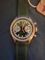 SEAGULL 1963 ICON II - GREEN (FULL SET), Leer, Staal, Polshorloge, Nieuw