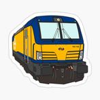 Stickers treinen 2 stuks per set te koop, Verzamelen, Spoorwegen en Tramwegen, Ophalen of Verzenden, Nieuw, Trein, Overige typen