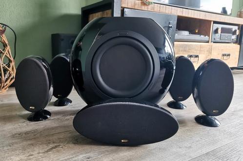 Kef surround set, Audio, Tv en Foto, Luidsprekers, Gebruikt, Subwoofer, Overige merken, Ophalen of Verzenden