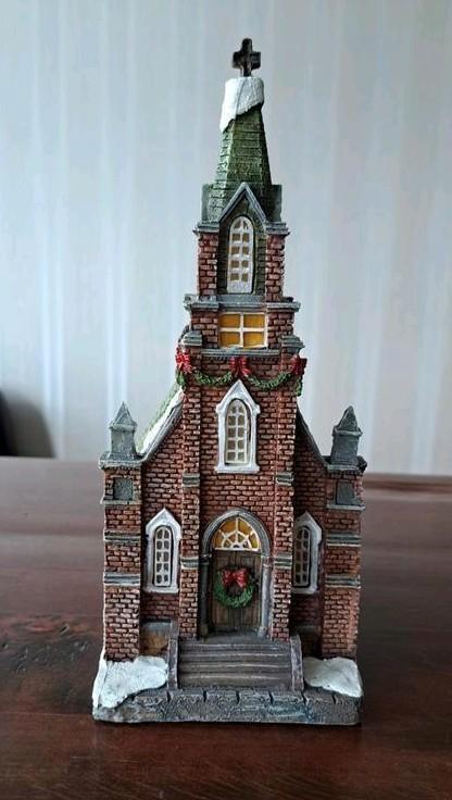Prachtige Kerk voor kerstdorp, Diversen, Kerst, Zo goed als nieuw, Ophalen of Verzenden