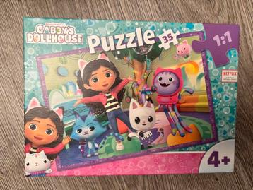 Nieuwe puzzel van Gabbys dollhouse , Gabbys huis beschikbaar voor biedingen