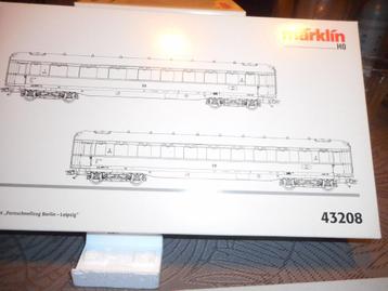 MARKLIN 43208 RIJTUIGEN SET BERLIJN LEIPZIG beschikbaar voor biedingen