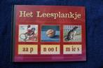 Het leesplankje: Aap - Noot- Mies in boekvorm 9789075531626, Boeken, Nieuw, Ophalen of Verzenden