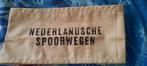mouwband nederlandsche spoorwegen uit WO II, Ophalen of Verzenden, Gebruikt, Trein, Overige typen