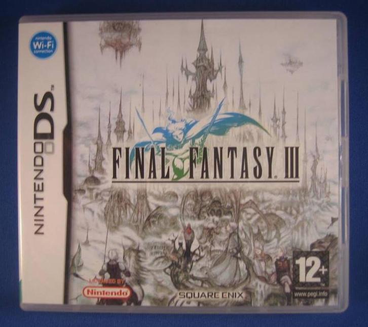 Final Fantasy III, Spelcomputers en Games, Games | Nintendo DS, Gebruikt, Role Playing Game (Rpg), 1 speler, Vanaf 12 jaar, Ophalen of Verzenden
