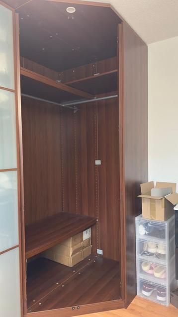 GRATIS OPHALEN Ikea Pax Hoek Kast 120x120x235 cm Bruin