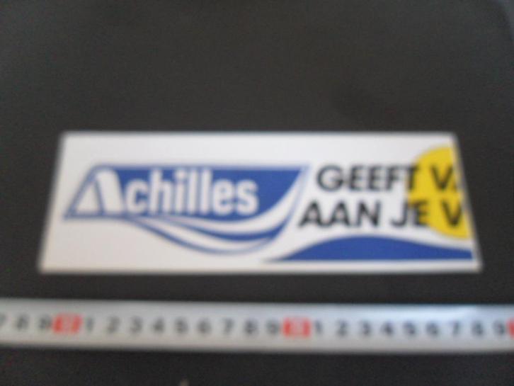 sticker ACHILLES   ( niet compleet ), Verzamelen, Stickers, Zo goed als nieuw, Bedrijf of Vereniging, Ophalen