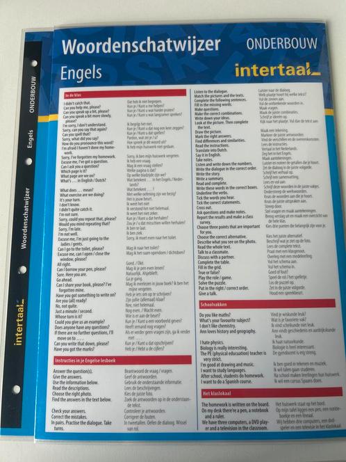 Woordenschat Engels - Intertaal, Boeken, Taal | Engels, Gelezen, Non-fictie, Ophalen of Verzenden