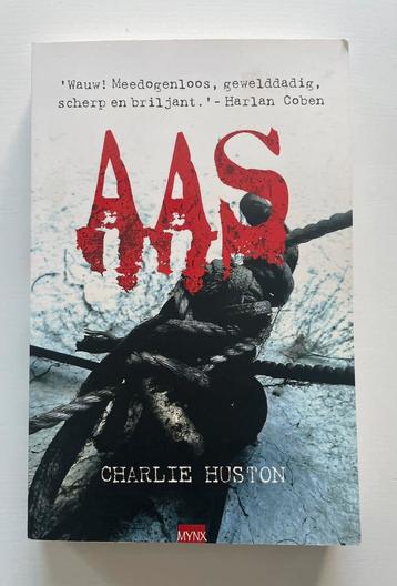 Boek aas van Charlie Huston aanbevolen door Stephen King! beschikbaar voor biedingen