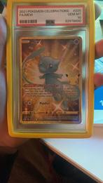 Mew gold celebrations psa 10, Hobby en Vrije tijd, Verzamelkaartspellen | Pokémon, Ophalen of Verzenden