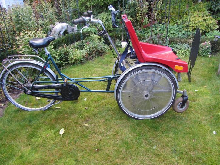 Invalidefiets, rolstoelfiets, Fietsen en Brommers, Fietsen | Driewielfietsen, Gebruikt, Ophalen