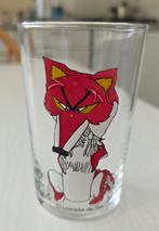 De Fabeltjeskrant glas - Lowieke de Vos, Verzamelen, Ophalen of Verzenden, Zo goed als nieuw, Frisdrankglas