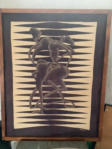 Abstract wanddoek beschikbaar voor biedingen