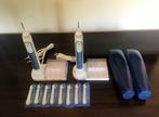2x Oral-B Smart 6 6100S Blauw Elektrische Tandenborstels, Verzenden, Zo goed als nieuw, Tandenborstel