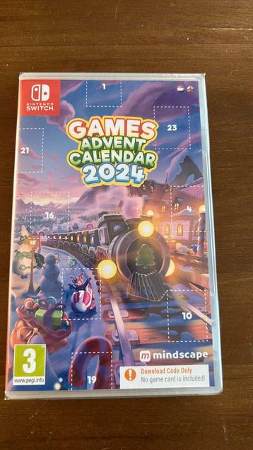 Games advent calandar 2024 new nintendo switch beschikbaar voor biedingen