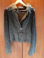 Mooi wollen jasje By Gro Abrahamsson mt 40, Ophalen of Verzenden, Zo goed als nieuw, Maat 38/40 (M), Grijs