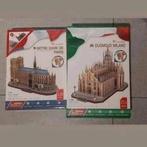 CubicFun Notre Dame & Duomo di Milano Puzzels, Overige merken, 1:32 tot 1:50, Overige typen, Nieuw