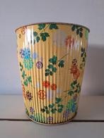 Prullenbak Metaal Jaren Zestig, Ophalen of Verzenden