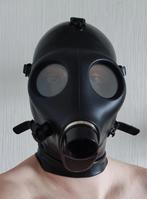 Zwart gasmasker / gas masker festival feest, Verzenden, Nieuw, Feestartikel