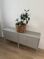 Locker, Huis en Inrichting, Tafels | Sidetables, Ophalen of Verzenden, Zo goed als nieuw, 25 tot 50 cm, Rechthoekig