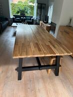 IKEA Skogsta Eettafel Mango Hout 235cm, Ophalen, Gebruikt, 200 cm of meer, 50 tot 100 cm