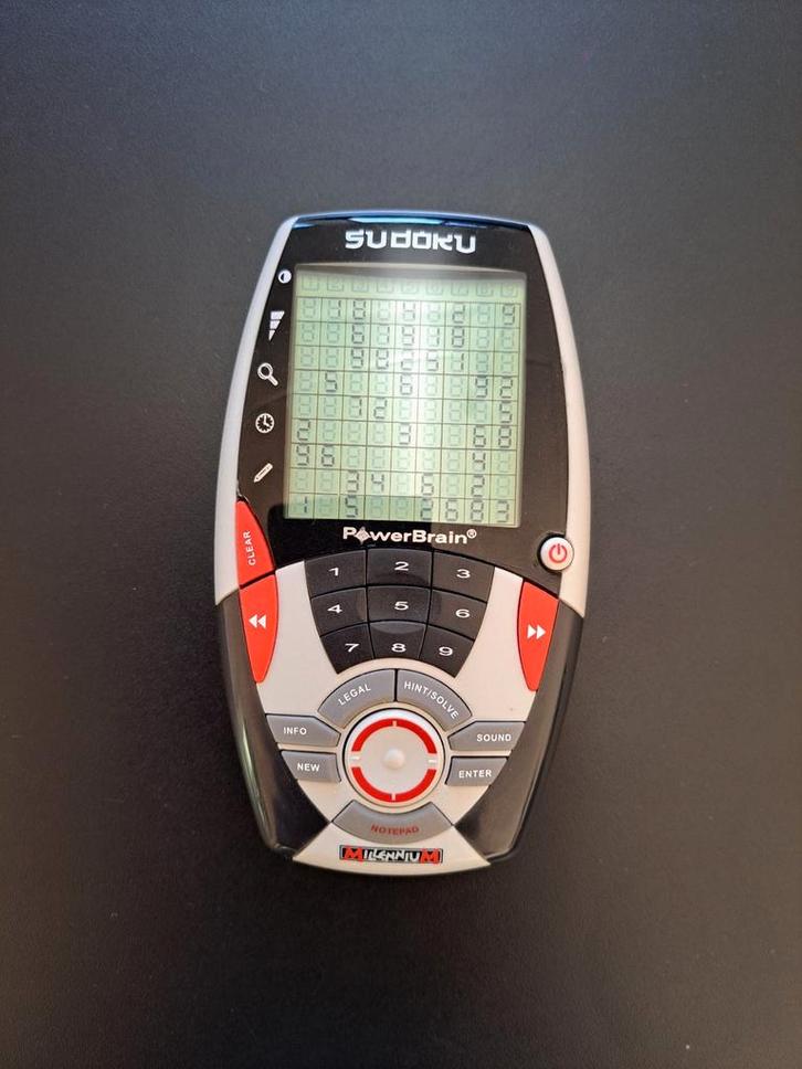 Vintage sudoku computerspel Millennium, Hobby en Vrije tijd, Denksport en Puzzels, Zo goed als nieuw, Ophalen