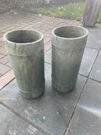 2 potten groen, Tuin en Terras, Bloembakken en Plantenbakken, Ophalen, Gebruikt, Overige vormen