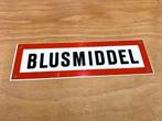 Oude deurplaat "Blusmiddel", Ophalen of Verzenden