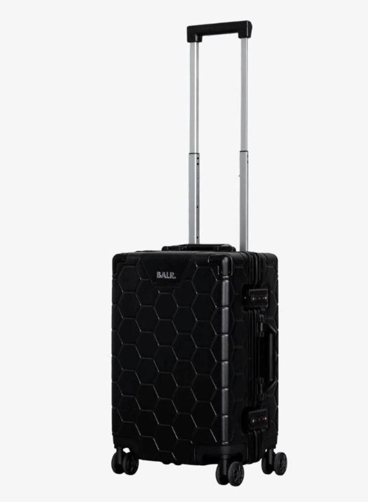 BALR. Handbagage Koffer Romeo Embossed Hexagon Nieuw in doos, Sieraden, Tassen en Uiterlijk, Koffers, Nieuw, Hard kunststof, 50 tot 60 cm