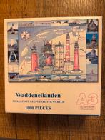 Waddeneilanden Puzzel - 1000 Stukjes, Hobby en Vrije tijd, Ophalen, 500 t/m 1500 stukjes, Gebruikt, Legpuzzel