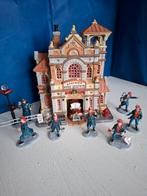 Lemax brandweer garage, Diversen, Kerst, Ophalen of Verzenden, Zo goed als nieuw