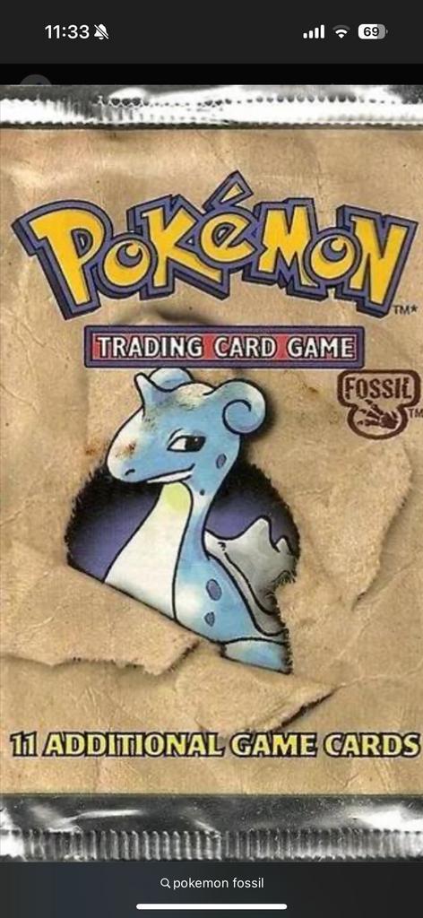 Gezocht laatste fossil kaarten, Hobby en Vrije tijd, Verzamelkaartspellen | Pokémon, Ophalen