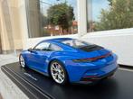 1:18 Porsche 911 992 GT3 Touring Maritim blauw Spark, Overige merken, Auto, Models@sparkmodel.com, Nieuw
