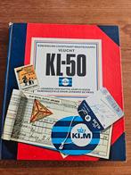 KLM KL-50 Logboek - 50 Jaar Vliegen, Ophalen of Verzenden, Gelezen, Overige onderwerpen, Leonard de Vries