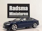 AUDI RS7 Sportback 2013 Estoril Blue - 1:43 dealer editie, Auto, Ophalen of Verzenden, Zo goed als nieuw