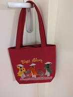 Roze tasje uit Vietnam met leuke typische print, Ophalen of Verzenden, Nieuw, Roze, Handtas