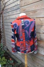 Vest blauw/ rood/ fuschia Lulu-H mt M Winter AANBIEDING, Kleding | Dames, Maat 38/40 (M), Blauw, Ophalen of Verzenden, Zo goed als nieuw