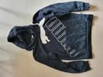Zwarte PUMA hoodie unisex maat 152, Ophalen of Verzenden, Zo goed als nieuw, Jongen of Meisje, Trui of Vest